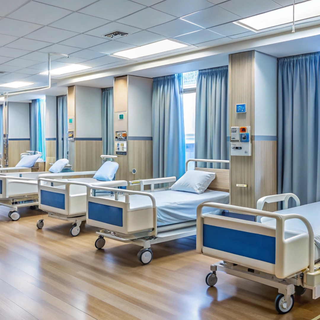 Hospital ward bedding